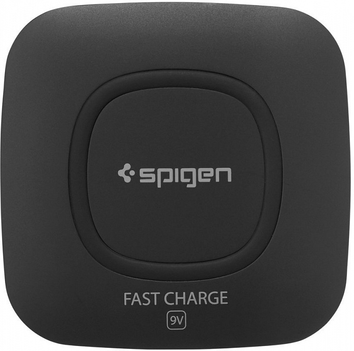 Беспроводное зарядное устройство Spigen Essential F301W (Black) купить в интернет-магазине icover