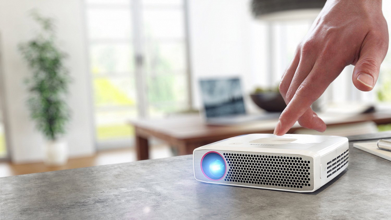 Мультимедиа-проектор Philips PicoPix PPX4835/EU (White) купить в интернет-магазине icover