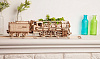 Ugears Механический конструктор 3D-пазл Локомотив с тендером, 47*12 см, 443 эл 70012 купить в интернет-магазине icover