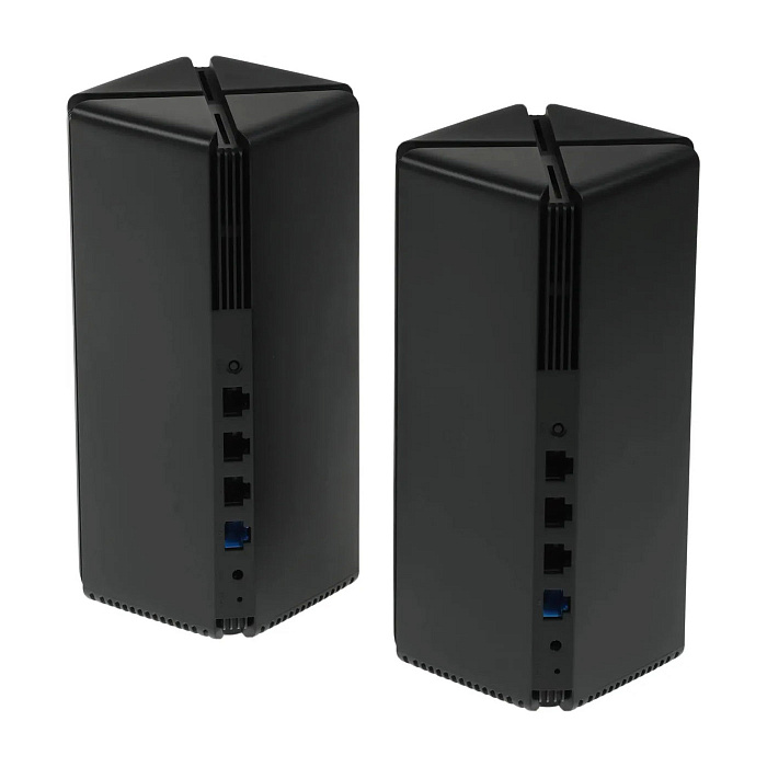 Маршрутизатор Wi-Fi Xiaomi Mesh System AX3000 2-pack (DVB4287GL) RA82 (Black) купить в интернет-магазине icover
