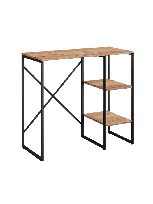 Стеллаж для стиральной машины RIDBERG COLORADO (Oak/Black) купить в интернет-магазине icover