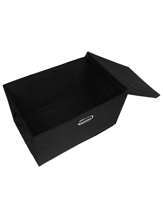 Коробка для хранения вещей тканевая Ridberg 55 х 35 х 32 см (Black) купить в интернет-магазине icover