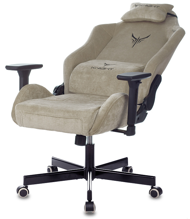 Игровое кресло Бюрократ Knight N1 Fabric (Biege) купить в интернет-магазине icover
