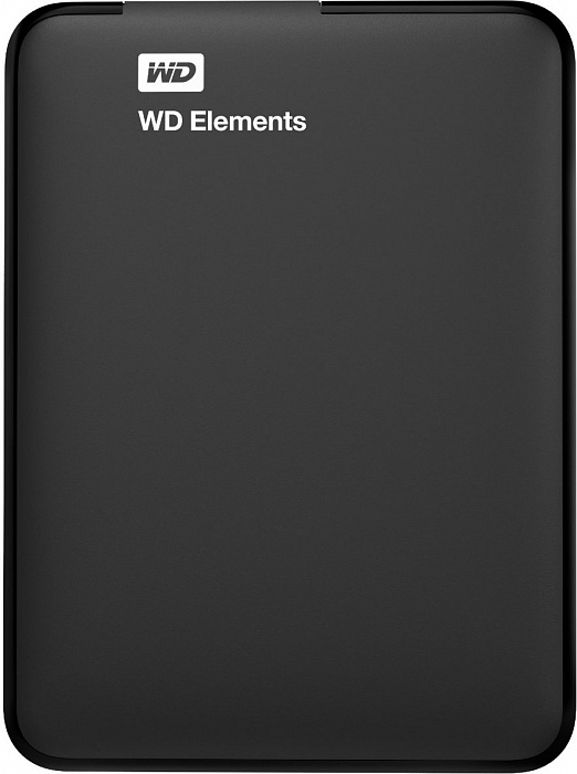 Внешний жесткий диск Western Digital Elements Portable 2.5" USB 3.0 500Gb HDD WDBUZG5000ABK-WESN (Black) купить в интернет-магазине icover
