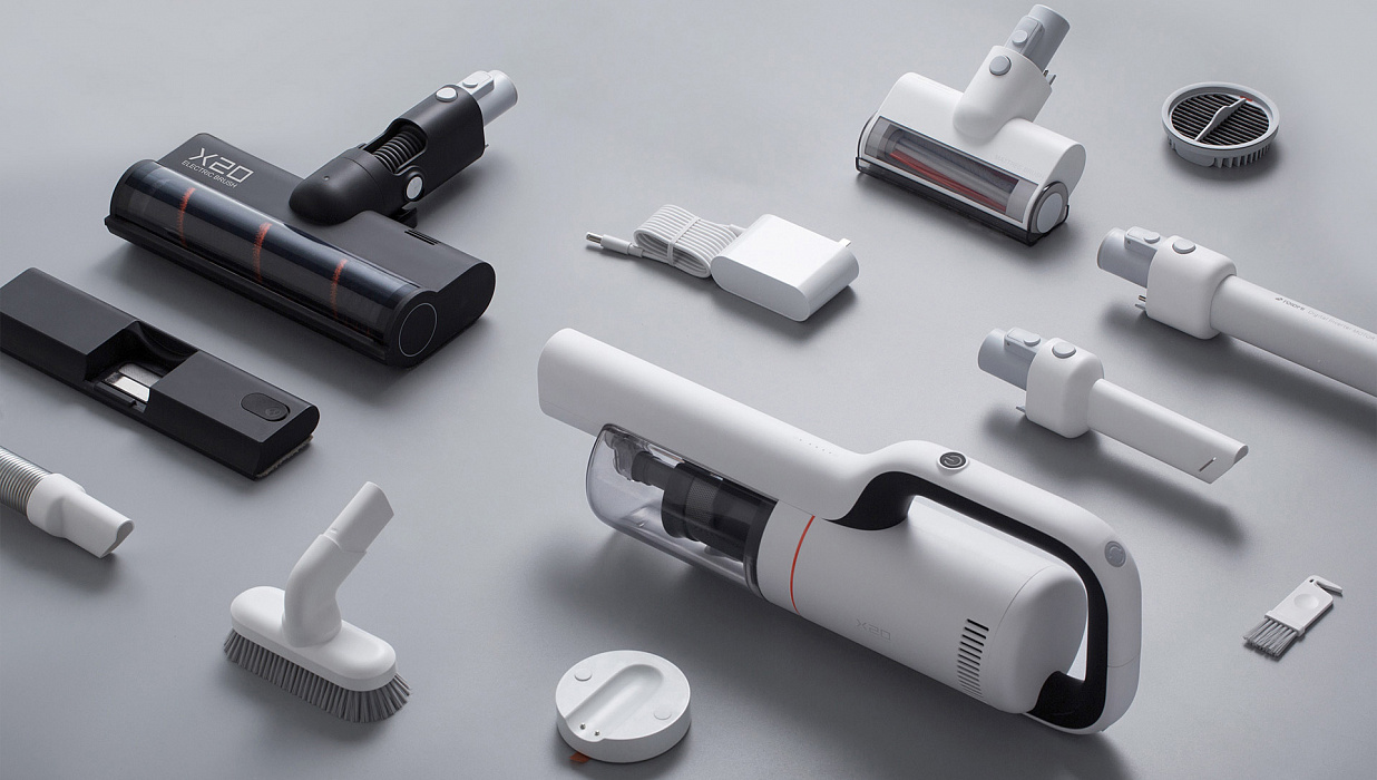 Пылесос Xiaomi Roidmi Cordless Vacuum Cleaner NEX X20 (White) купить в интернет-магазине icover