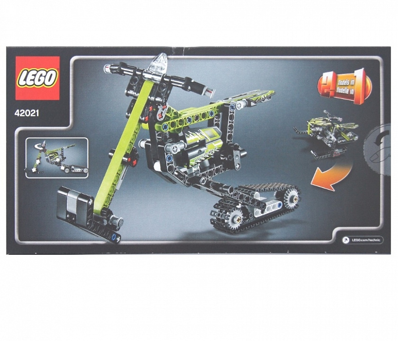 Lego Technic Snowmobile (42021) - снегоход купить в интернет-магазине icover