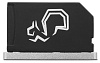 Nifty Minidrive Retina 13 4Gb - переходник для карт MicroSD (Aluminum) купить в интернет-магазине icover