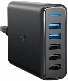 Купить сетевое зарядное устройство anker powerport 5 a2054l11 (black) в Москве. В нашем каталоге интернет-магазина icover.ru вы можете ознакомиться с ценами, подробным описанием, фотографиями и техническими характеристиками. Низкие цены. Высокое качество. Доставка по России. Заказать товары по телефону +7(495)229-39-50 Сетевое зарядное устройство Anker PowerPort 5 A2054L11 (Black) купить в интернет-магазине icover