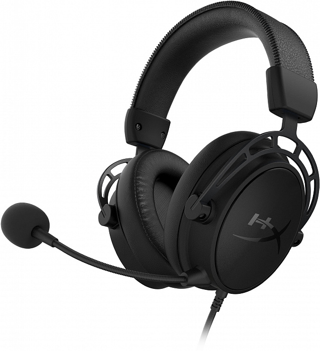 Игровые наушники HyperX Cloud Alpha S HX-HSCAS-BK/WW (Black) купить в интернет-магазине icover