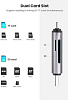 Кардридер UGREEN CM185 (50706) USB-C/USB-A TF/SD (Gray) купить в интернет-магазине icover