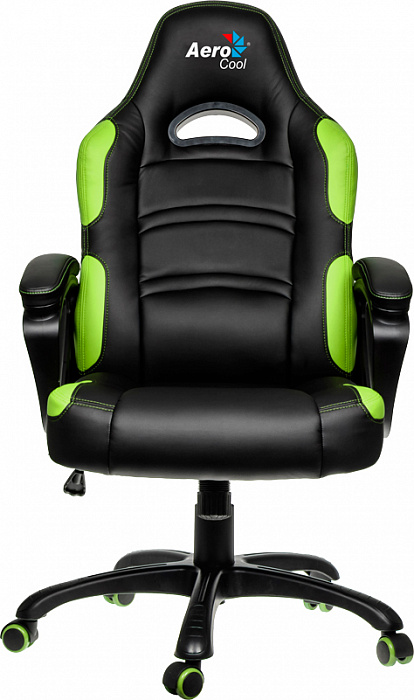 Кресло игровое Aerocool AC80С (Black/Green) купить в интернет-магазине icover