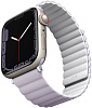 Ремешок Uniq Revix reversible Magnetic (45MM-REVLILWHT) для Apple Watch 42/44/45 mm (Lilac/White) купить в интернет-магазине icover