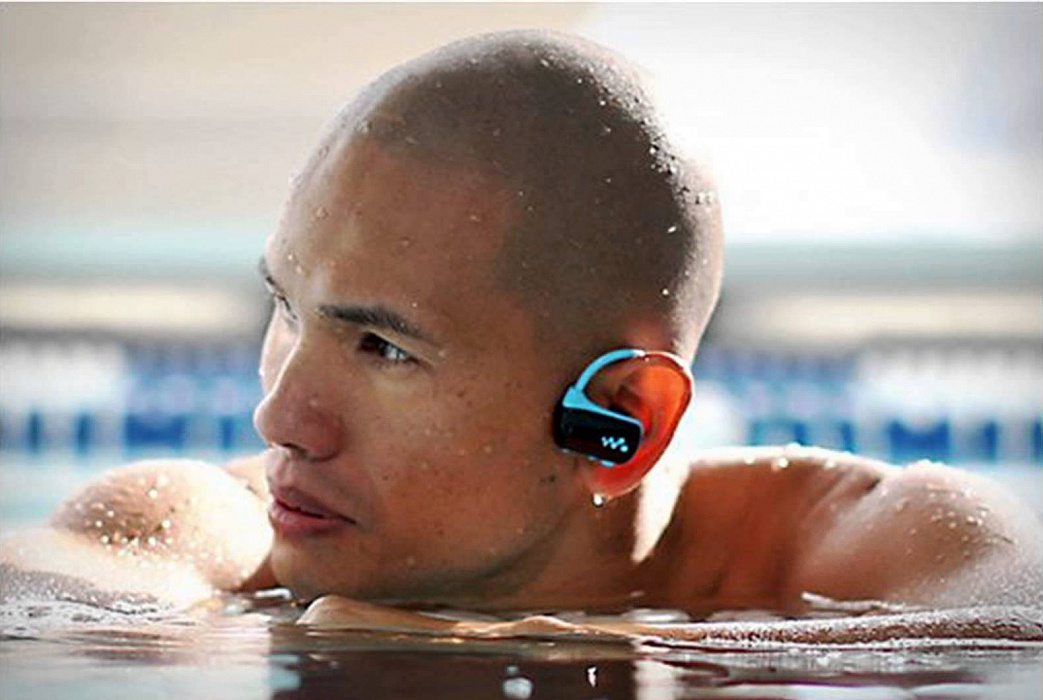 Sony Walkman 8Gb (NWZ-W274S/L) - водонепроницаемый MP3-плеер (Вlue) купить в интернет-магазине icover
