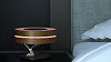 Умный светильник HomeTree Dawn (YT-M1601-B3) с беспроводной зарядкой и колонкой (Brown) купить в интернет-магазине icover