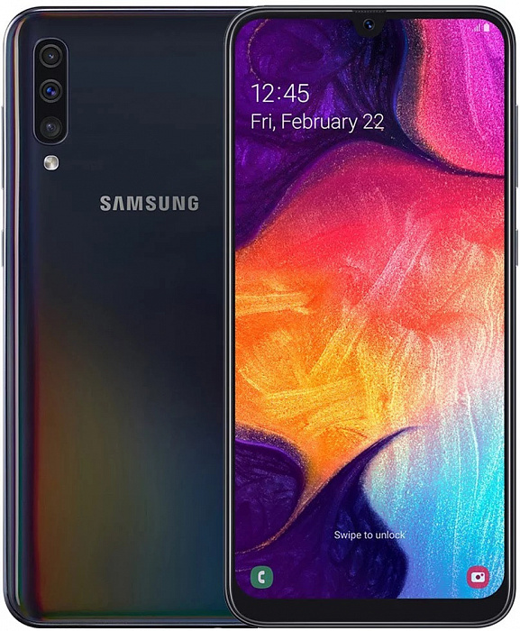 Смартфон Samsung Galaxy A50 64Gb SM-A505FZKUSER (Black) купить в интернет-магазине icover