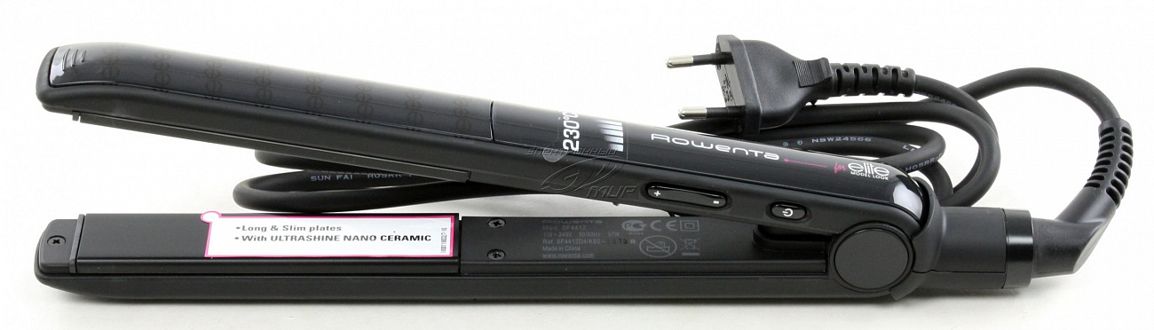 Rowenta Curl Elite (SF 4412) - выпрямитель для волос (Black) купить в интернет-магазине icover