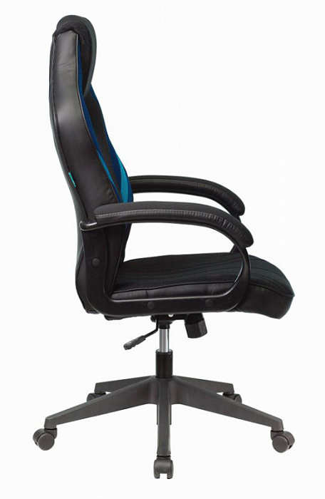 Игровое кресло Бюрократ Zombie VIKING 3 AERO (Blue/Black) купить в интернет-магазине icover