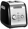 Тостер на 2 хлебца KitchenAid KMT221 2-slice Toaster 5KMT221EOB (Onyx Black) купить в интернет-магазине icover