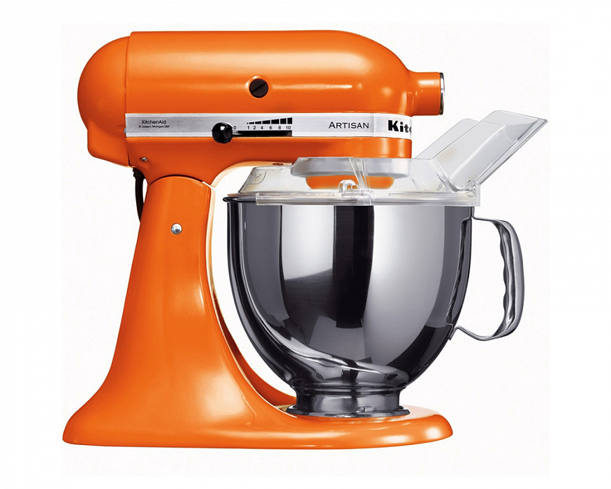Планетарный миксер KitchenAid Artisan 5KSM150PSETG (Tangerine) купить в интернет-магазине icover