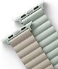 Ремешок Uniq Revix reversible Magnetic (45MM-REVSAGBEG) для Apple Watch 42/44/45 mm (Sage/Beige) купить в интернет-магазине icover
