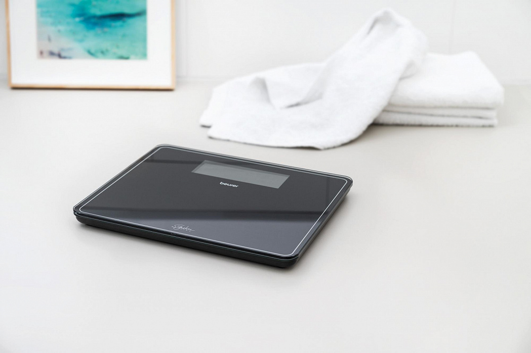 Весы напольные электронные Beurer GS410 Signature Line (Black) купить в интернет-магазине icover