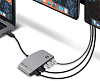 Хаб Alogic ThunderBolt 3 Dual HDMI TB3D2HDPBL-SGR (Space Grey) купить в интернет-магазине icover