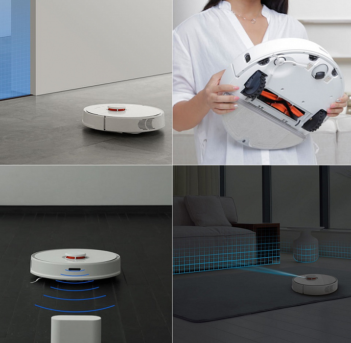 Робот-пылесос Xiaomi Mi Roborock Sweep One 2 S502 EU (White) купить в интернет-магазине icover