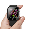 Защитное стекло Baseus Full-screen Curved Tempered Glass (SGAPWA4-H01) для Apple Watch series SE/6/4 44mm (Black) купить в интернет-магазине icover