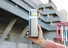 Термос Black+Blum Thermo-Flask (BAM-TF-S001) 350 мл (Сталь-лайм) купить в интернет-магазине icover