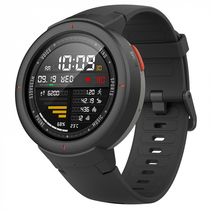Спортивные часы Xiaomi Huami AMAZFIT Verge International version (Carbon Grey) купить в интернет-магазине icover