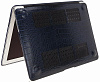 Чехол Heddy Leather Hardshell (HD-N-A-15-01-04) для MacBook Pro 15'' Retina (Croco Dark Blue) купить в интернет-магазине icover