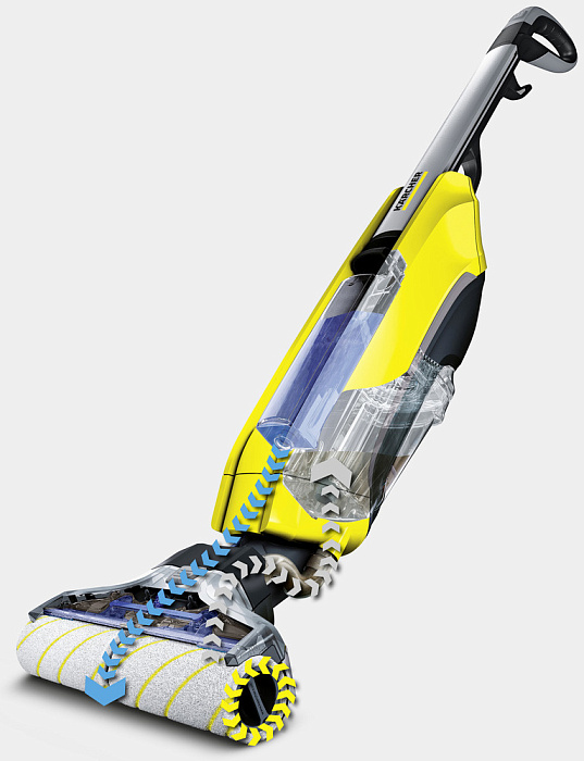 Электрошвабра Karcher FC 5 1.055-400.0 + Комплект щеток Karcher 2.055-006.0 купить в интернет-магазине icover