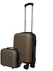 Комплект чемоданов Ridberg Discover S+BB (Coffee) купить в интернет-магазине icover