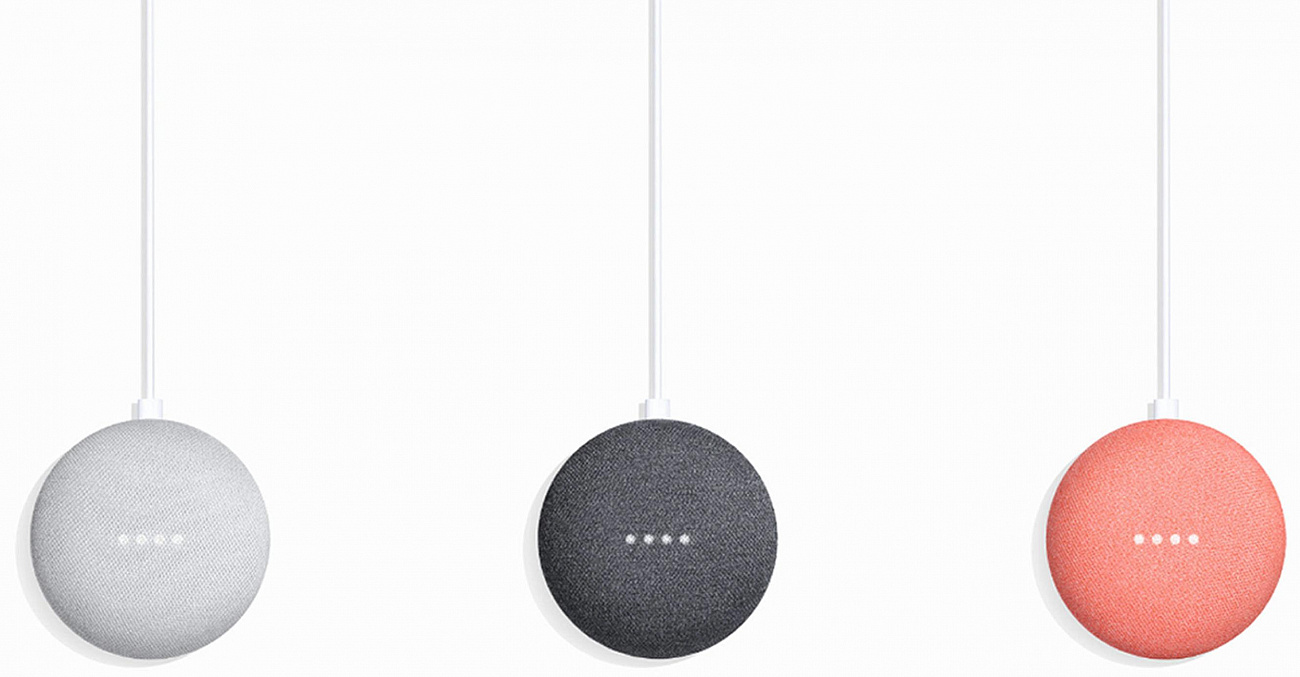Умная колонка Google Home Mini (Black) купить в интернет-магазине icover