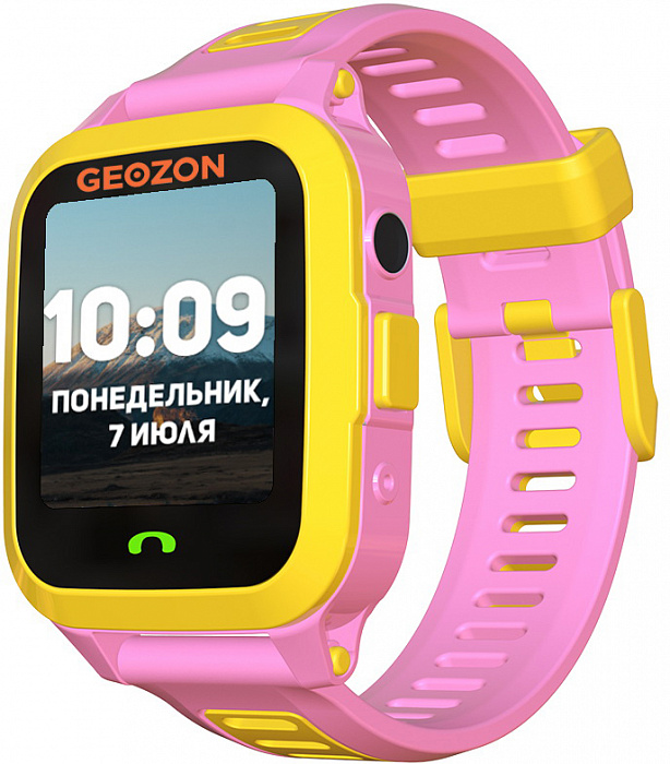 Детские умные часы Geozon Active (Pink) купить в интернет-магазине icover