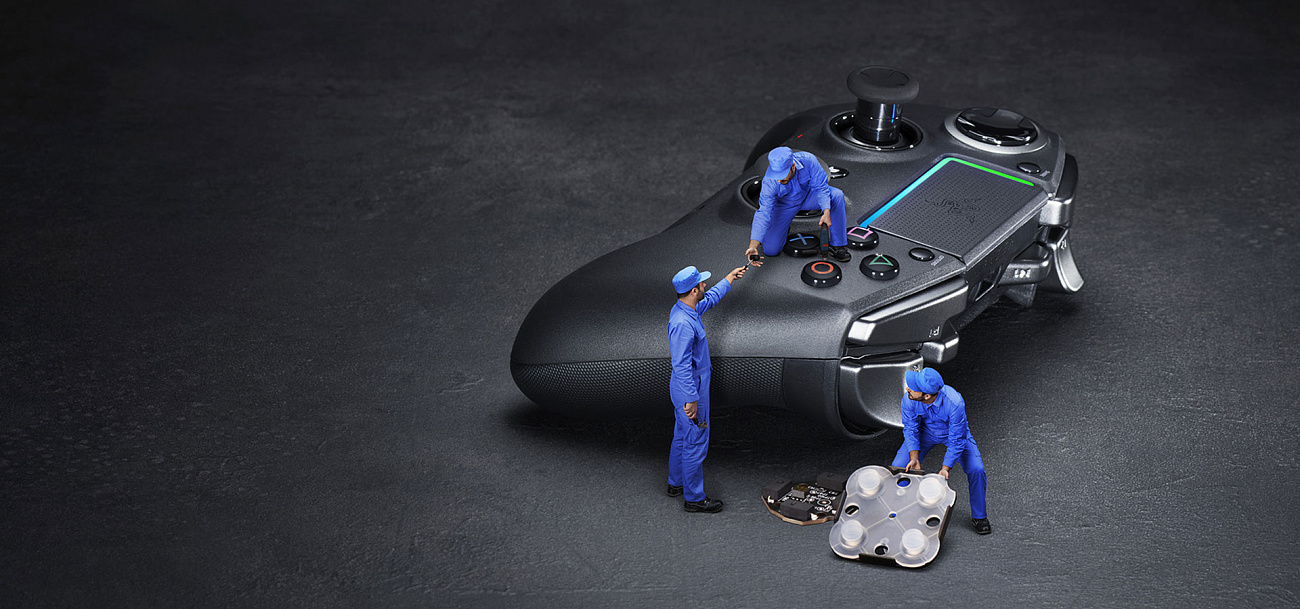 Геймпад Razer Raiju Ultimate RZ06-02600300-R3G1 (Black) купить в интернет-магазине icover