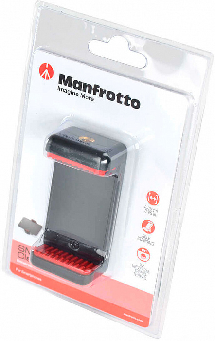 Универсальный держатель Manfrotto MCLAMP для смартфона (Black) купить в интернет-магазине icover
