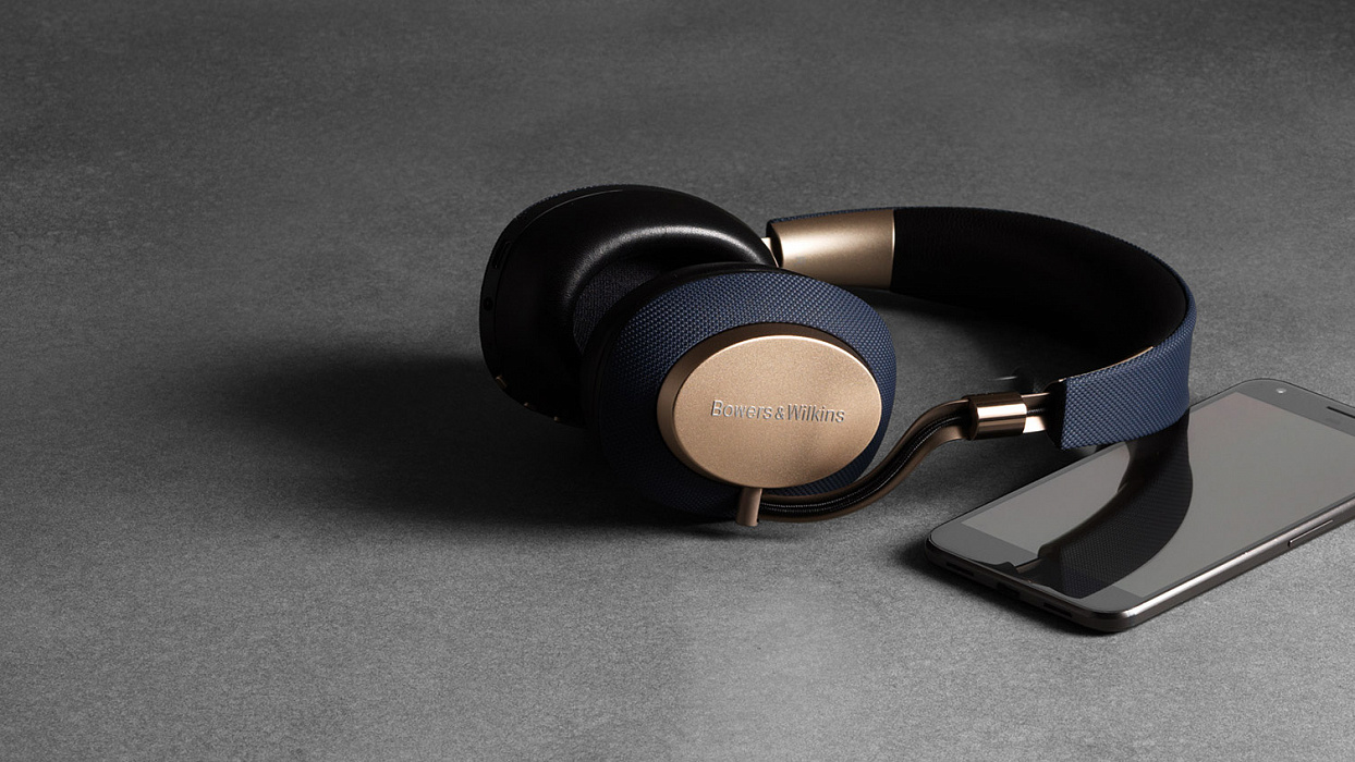 Bluetooth-наушники Bowers & Wilkins PX с микрофоном (Space Grey) купить в интернет-магазине icover