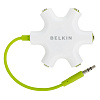 Belkin RockStar – хаб для наушников (White/Green) купить в интернет-магазине icover
