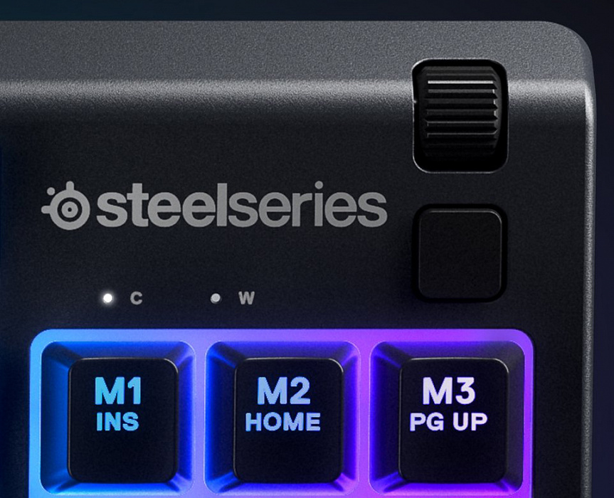 Игровая клавиатура SteelSeries Apex 3 TKL RU (Black) купить в интернет-магазине icover