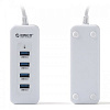 USB-концентратор Orico U3R1H4 USB 3.0 (White) купить в интернет-магазине icover