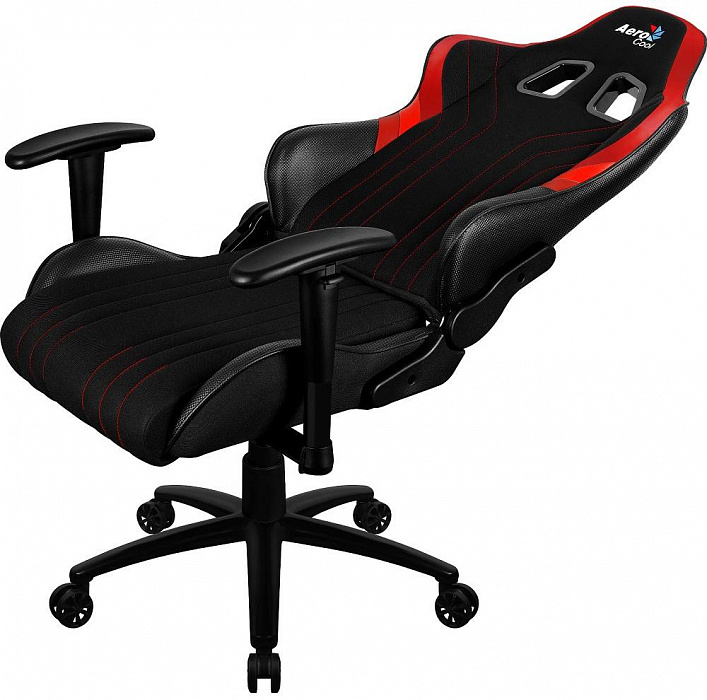 Игровое кресло Aerocool AERO 1 Alpha (Black/Red) купить в интернет-магазине icover