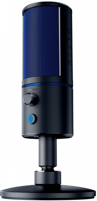 Микрофон Razer Seiren X (RZ19-02290200-R3G1) для PlayStation 4 (Black) купить в интернет-магазине icover