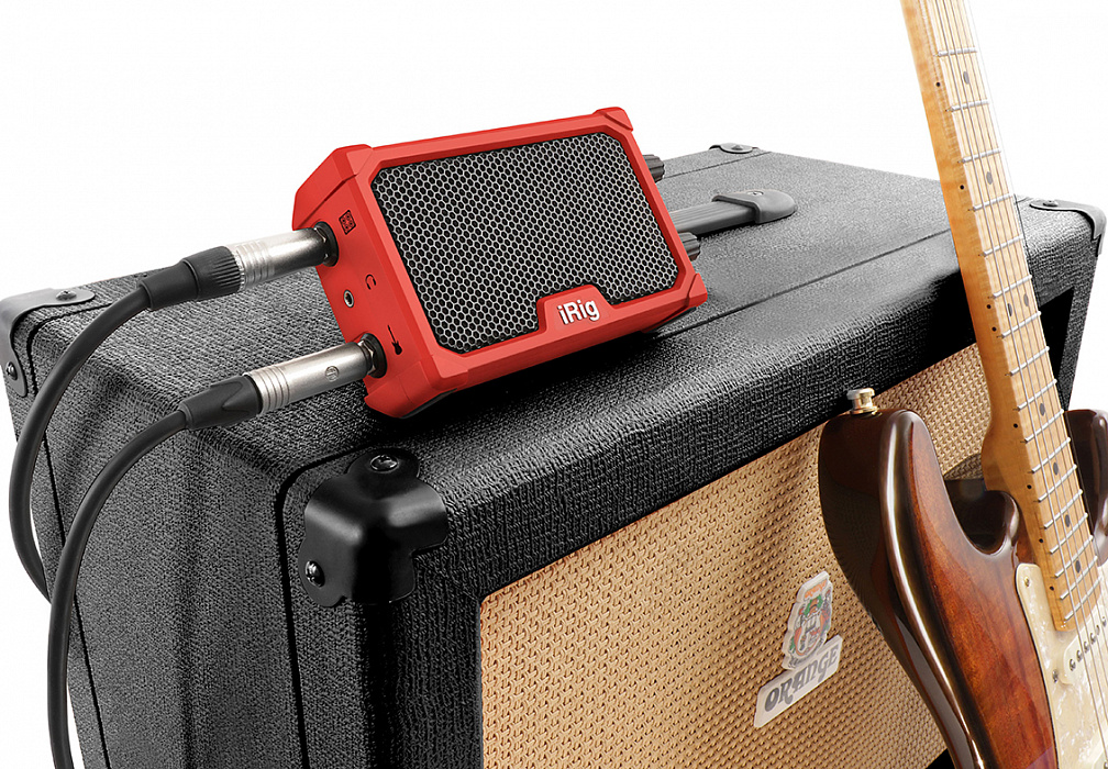 Портативный гитарный усилитель IK Multimedia iRig Nano Amp (Red) купить в интернет-магазине icover