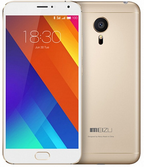 Смартфон Meizu MX5 32Gb (Gold/White)