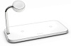 Беспроводное зарядное устройство Zens Dual+Watch Aluminium Wireless Charger ZEDC05W (White) купить в интернет-магазине icover