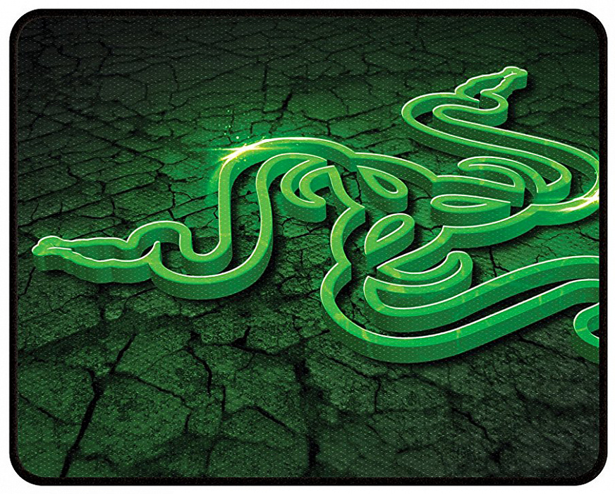 Игровой коврик для мыши Razer Goliathus Control Fissure Medium RZ02-01070600-R3M2 (Green) купить в интернет-магазине icover