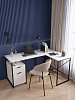 Стол письменный лофт RIDBERG NEVADA  (White/Black) купить в интернет-магазине icover