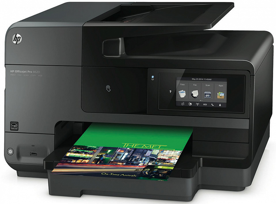 HP Officejet Pro 8620 e-All-in-One (A7F65A) - цветное струйное МФУ (Black) купить в интернет-магазине icover