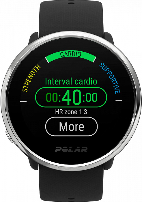 Спортивные часы Polar Ignite M/L 90071063 (Black) купить в интернет-магазине icover